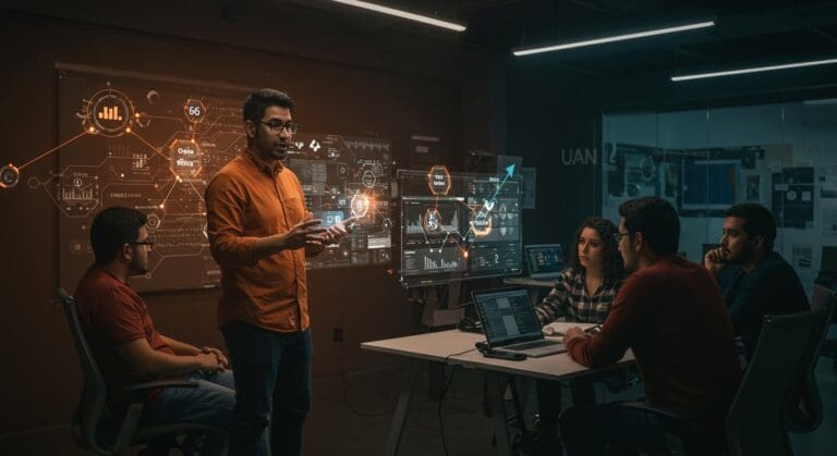 Francisco Barrera impulsando startups tecnológicas de alto impacto en la UANL con enfoque en emprendimiento e innovación.