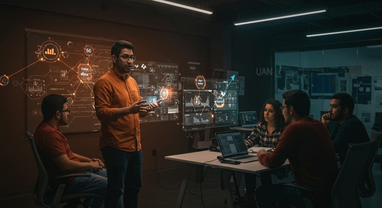 Francisco Barrera impulsando startups tecnológicas de alto impacto en la UANL con enfoque en emprendimiento e innovación.