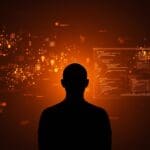 El futuro del software libre pequeño frente a la inteligencia artificial y modelos de lenguaje, mostrando la interacción entre open source y automatización AI.