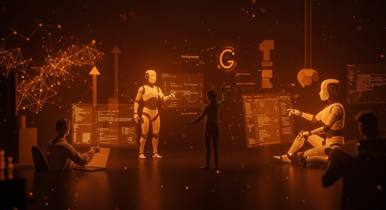 Google Antigravity y agentes autónomos revolucionan el desarrollo software con IA aplicada y automatización para startups.