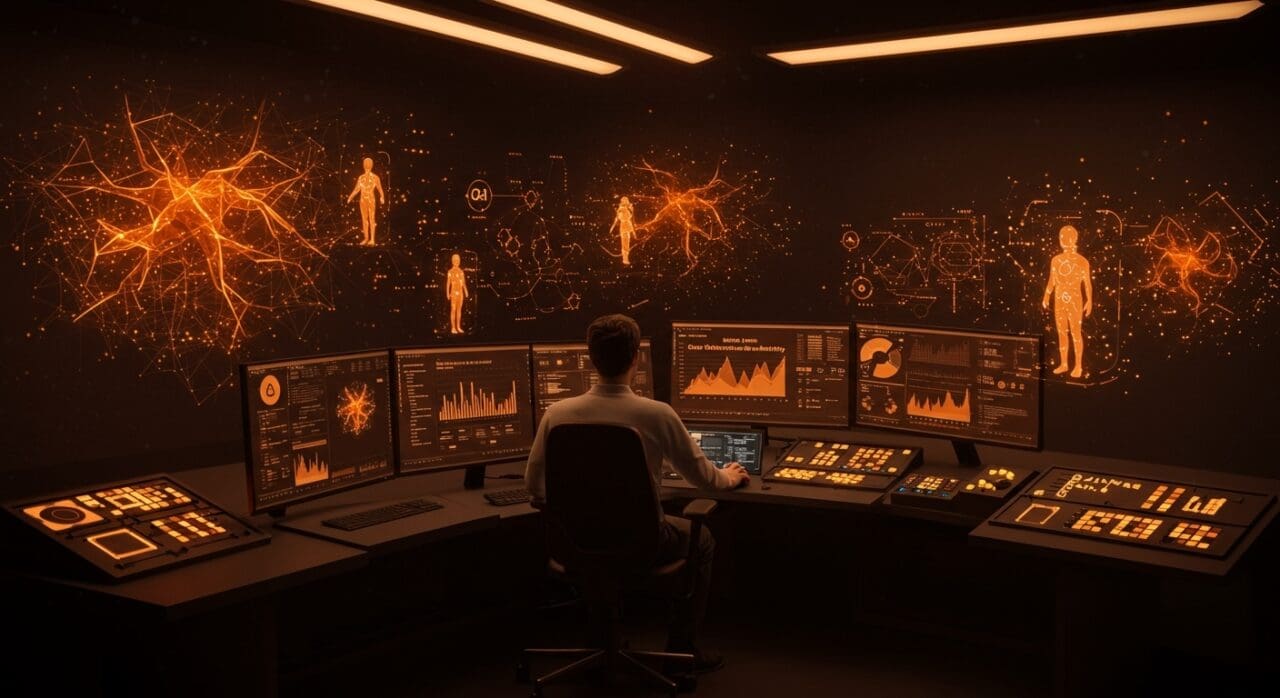 Interfaz avanzada de Google Cloud Vertex AI Agent Builder destacando nuevas herramientas de inteligencia artificial y automatización para desarrollo rápido de agentes.