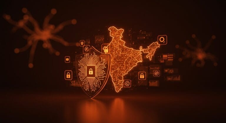 Protección contra fraudes digitales en India utilizando IA por Google con enfoque en seguridad y detección avanzada de estafas.
