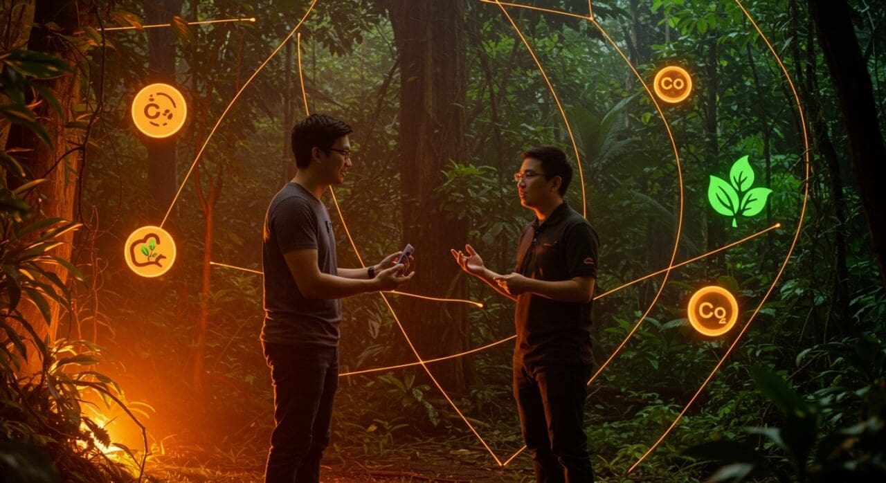 Colaboración estratégica entre Google y startup Mombak acelerando la reforestación del Amazonas con tecnología verde y créditos de carbono.