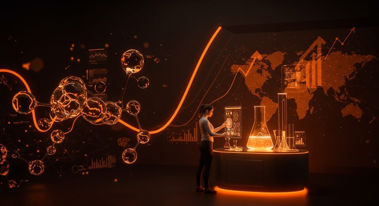 Startup chilena usando inteligencia artificial para crear hidratantes funcionales con plan de expansión a Estados Unidos en 2026.