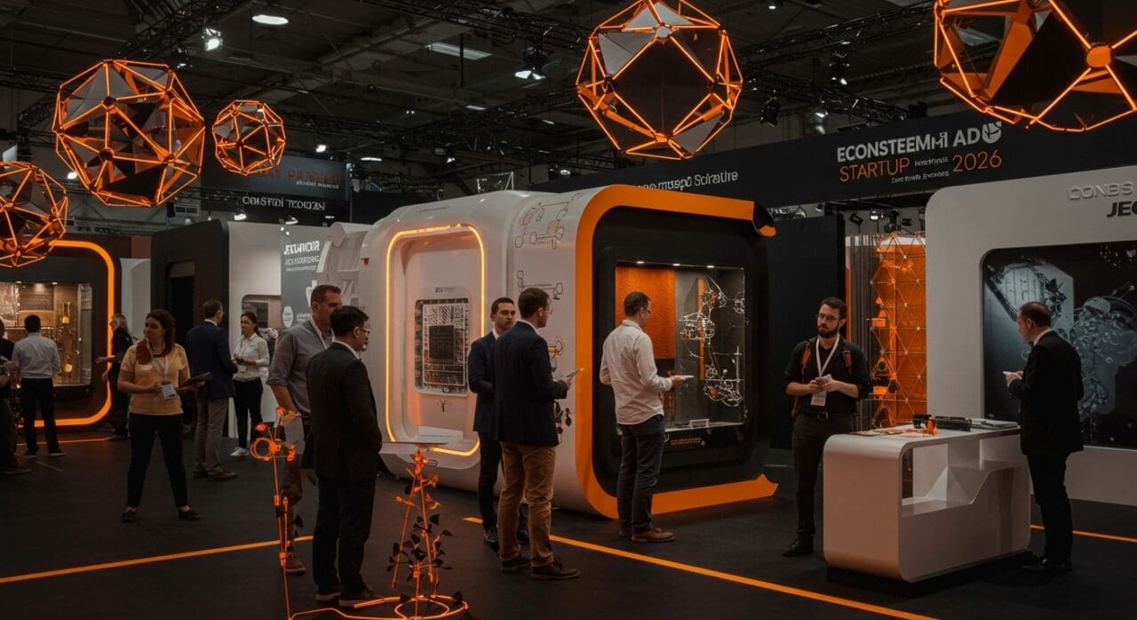 Networking industrial e innovación sostenible en materiales compuestos en la feria JEC World 2026 para startups.