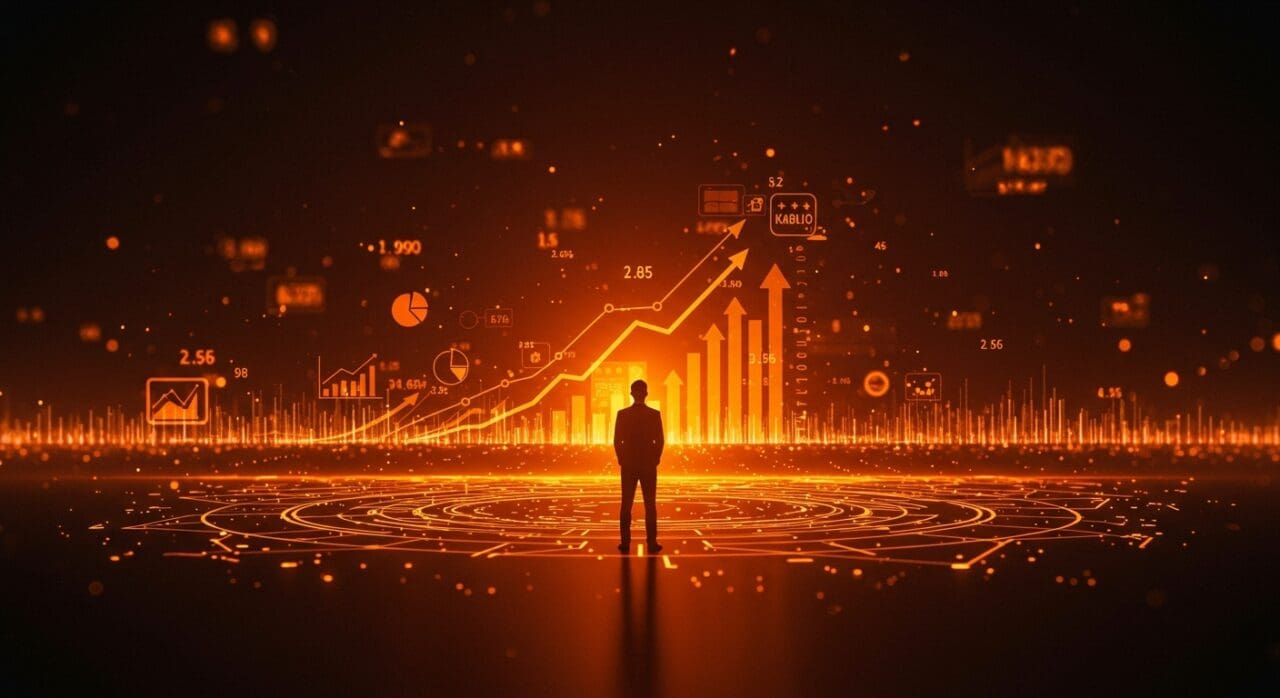 Visualización de IA aplicada y automatización contable de la startup española Kabilio tras su ronda de financiación de 4 millones de euros para expansión en España.