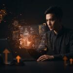 Visualización de verificación formal con Lean4 para IA confiable en startups tecnológicas, destacando seguridad y automatización.