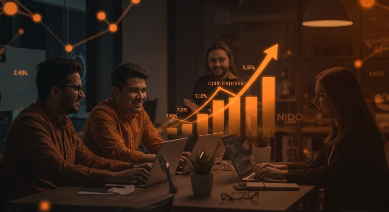 Mentoría startup en Valle del Cauca impulsando crecimiento ecommerce de Optic Express con apoyo de NIDO.