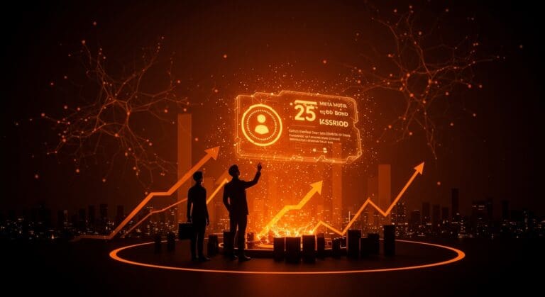 Estrategia de financiamiento de Meta mediante emisión de bonos por 25 mil millones para cubrir costos crecientes de inteligencia artificial en tecnología startup.