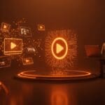 Plataforma de videos cortos de Meta potenciada por inteligencia artificial en un entorno editorial tecnológico.