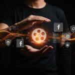 Herramienta de Meta protegiendo creadores de reels en Facebook e Instagram con derechos digitales seguros.