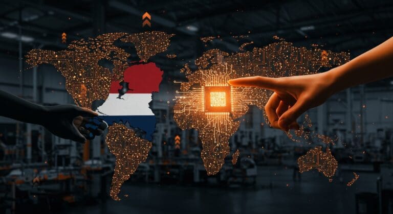 Transferencia de control de Nexperia semiconductores entre Holanda y China con impacto en startups de hardware y producción automotriz.