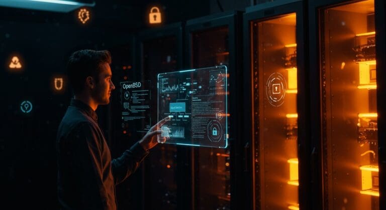 Infraestructura segura con OpenBSD para startups tech en 2025 destacada en seguridad informática y software libre.