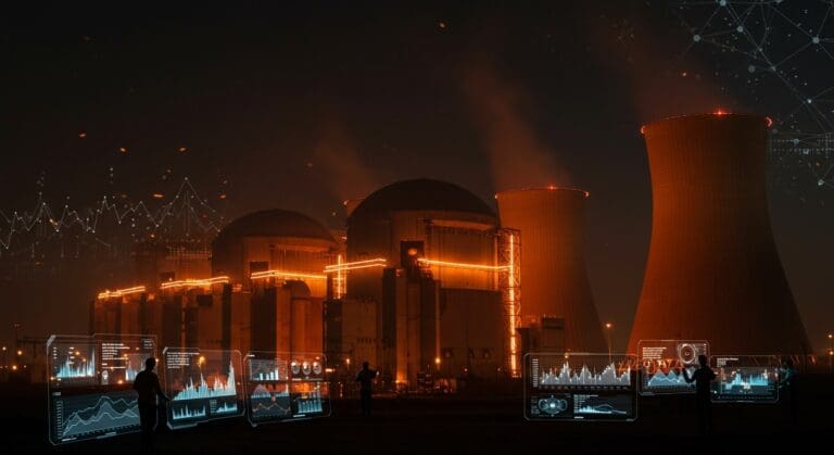 Primera central nuclear modular del Reino Unido en Gales simbolizando innovación energética y oportunidades para startups tecnológicas.