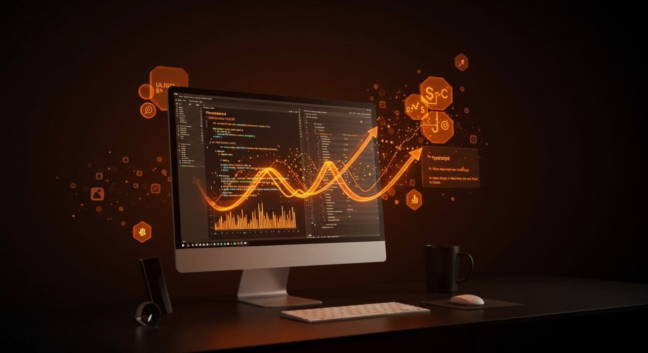 PrinceJS framework en Bun mostrando alta velocidad y eficiencia para desarrollo SaaS con benchmarks destacados.