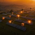 Minigranjas solares en Colombia financiadas por Solenium impulsando la transición energética con apoyo de FMO.