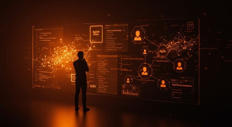 Fundador tecnológico analizando el impacto de Spec-Driven Development en el desarrollo ágil con IA en startups.