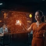 María Sharápova y startups innovadoras combinando inteligencia artificial con tecnología deportiva en un reto global de IA deportiva.