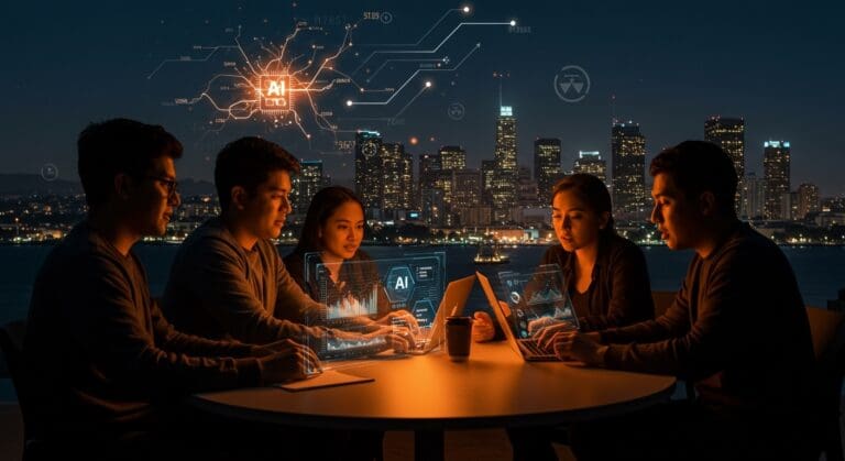 Startups latinas innovando en Silicon Valley con tecnología de inteligencia artificial y liderazgo en el ecosistema tech.