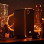 Steam Machine compacto y potente con tecnología 4K, destacando innovación en hardware gaming para 2025.