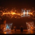 Plataforma no-code SwarmZero para automatización con agentes de IA, facilitando el emprendimiento tecnológico sin programación.