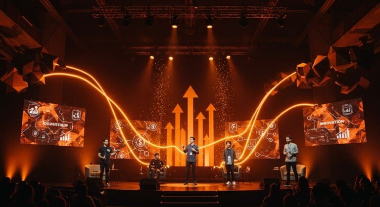 Convocatoria para startups en SXSW 2026 con énfasis en innovación y tecnología en pitch de festival tecnológico.