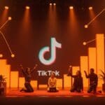 Evento de premiación de TikTok en EE.UU. destacando creadores de contenido y tendencias digitales en el ecosistema startup.