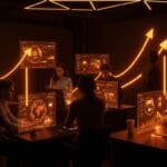 Convocatoria Go Startup de UDD Ventures para startups tecnológicas deeptech y climatech en Chile, mostrando emprendedores colaborando e innovación acelerada.