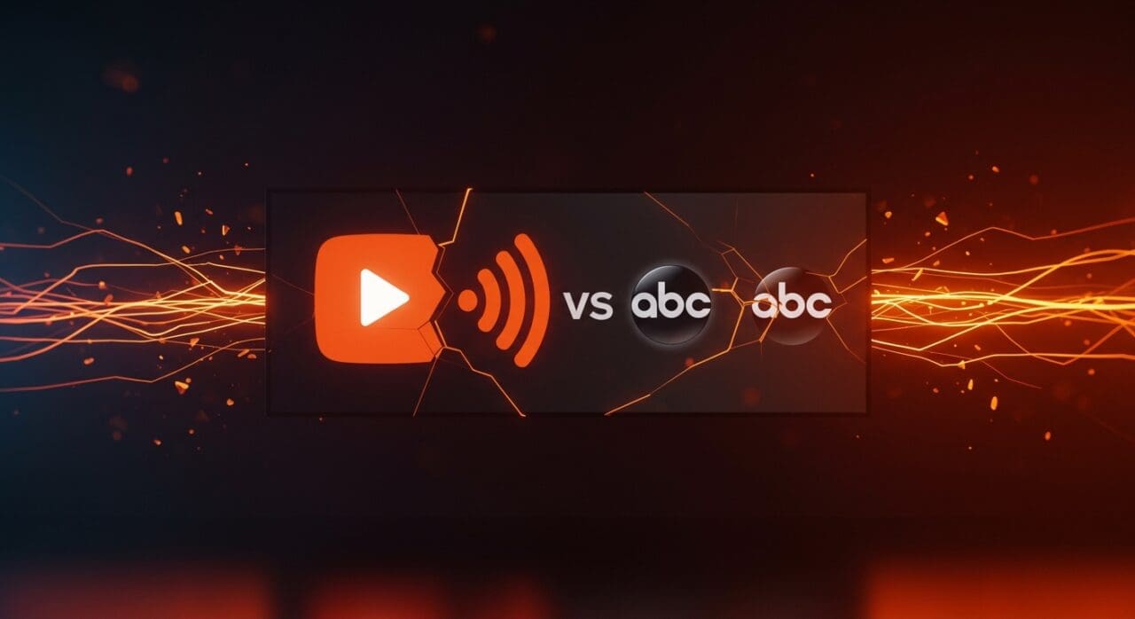 Interrupción del streaming entre YouTube TV y Disney con blackout de canales clave como ESPN y ABC, impacto en distribución digital.