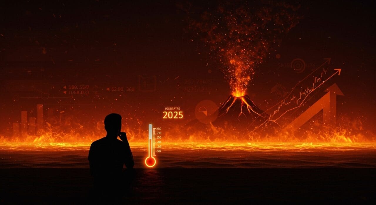 Impacto del cambio climático en startups durante 2025, segundo año más cálido con tendencias de mercado y efectos ambientales.