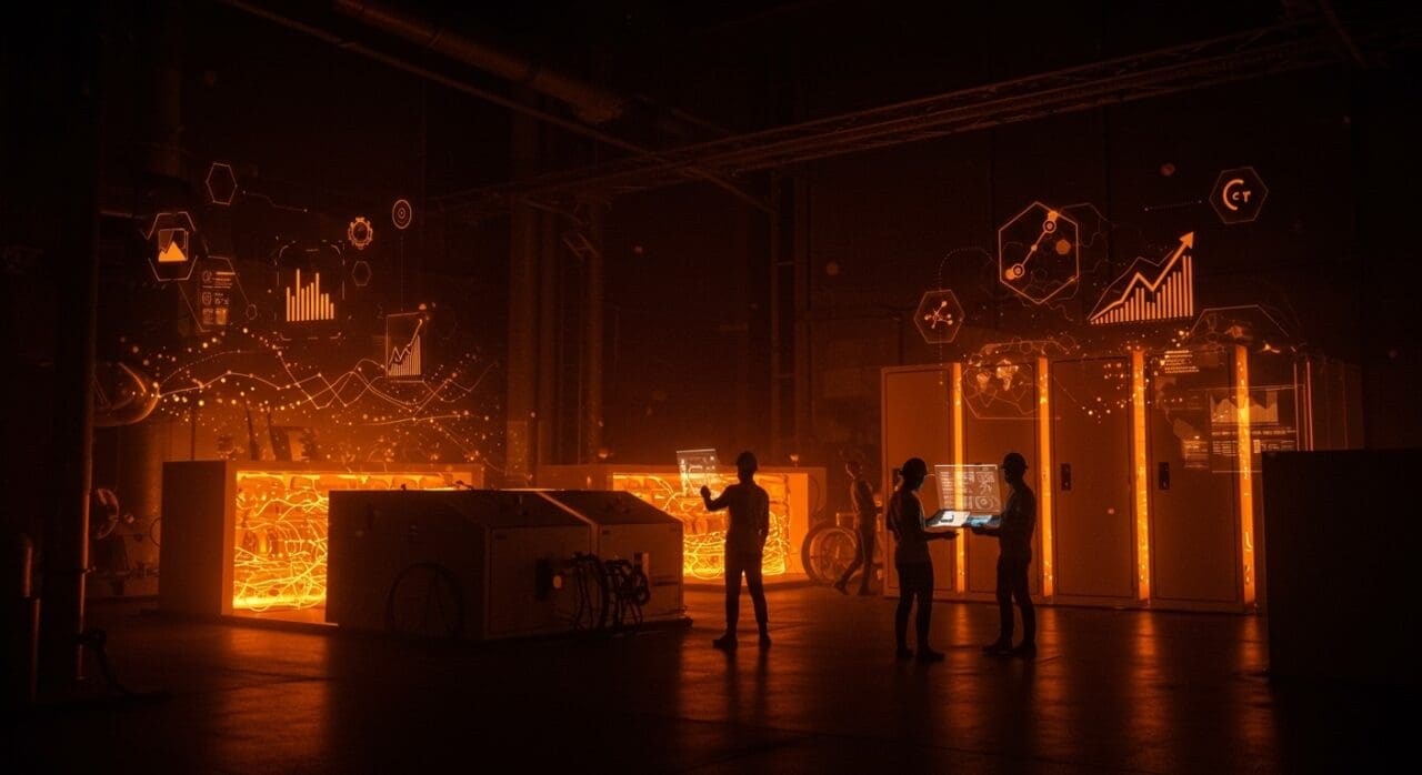 Industria de almacenamiento energético superando metas 2025 con tecnologías y startups innovadoras en energía renovable.