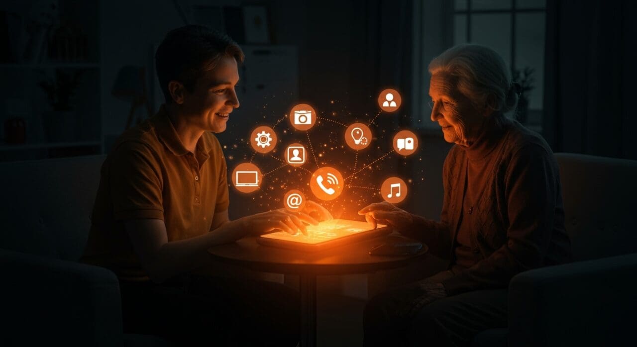 App inclusiva que conecta a personas mayores automatizando la comunicación con tecnología accesible en ayuntamientos catalanes.