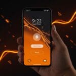 Pantalla de bloqueo iOS 26.2 con opción para revertir efecto Liquid Glass, enfatizando personalización y tendencias UX en Apple.