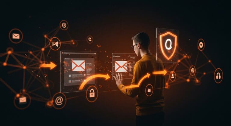 Automatización y seguridad en gestión de emails empresariales con integración segura en Gmail y Microsoft 365 para startups.