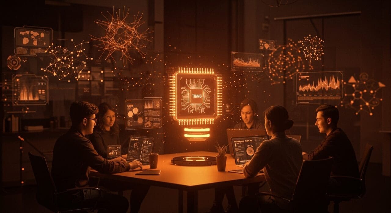 Startup latinoamericana utilizando inteligencia artificial aplicada y chips Trainium3 en AWS re:Invent 2025 para innovación y servicios cloud personalizables.