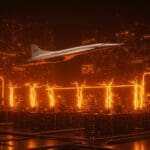 Boom Supersonic suministrando energía a centros de datos con innovación tecnológica y financiación en el sector energético.