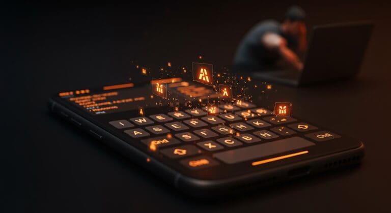 Bug en teclado iOS causando errores tipográficos y afectando la experiencia usuario en startups tecnológicas.