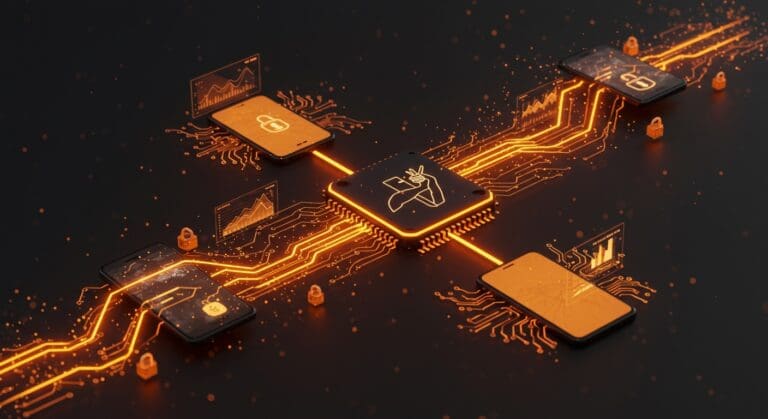 Visual representando la adquisición de Corellium por Cellebrite con innovación en virtualización Arm y seguridad móvil para startups tecnológicas.