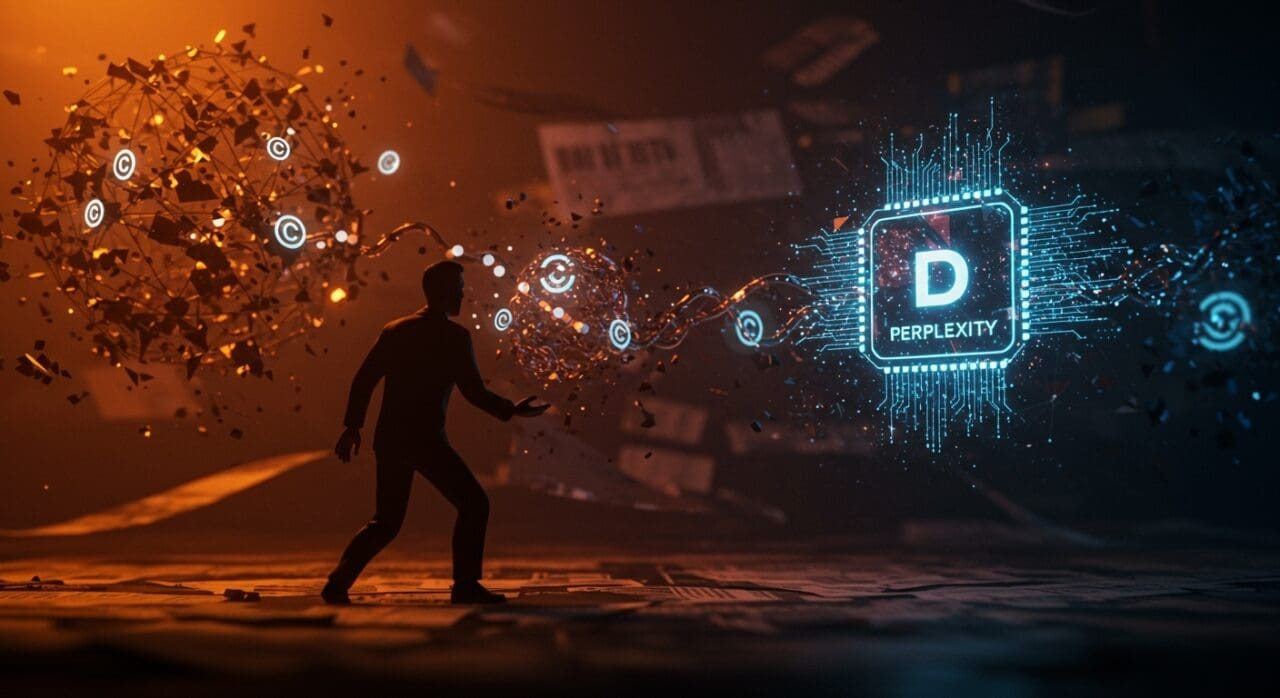 Demanda legal entre Chicago Tribune y Perplexity por uso de IA y copyright en el contexto de startups tecnológicas.