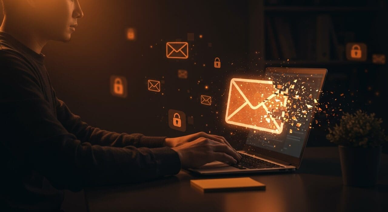 Correo desechable RAM-only Mephisto para privacidad digital y seguridad en email temporal, ideal para founders.