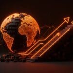 Representación visual de la desigualdad económica global mostrando concentración de riqueza y oportunidades para founders LATAM según World Inequality Report.