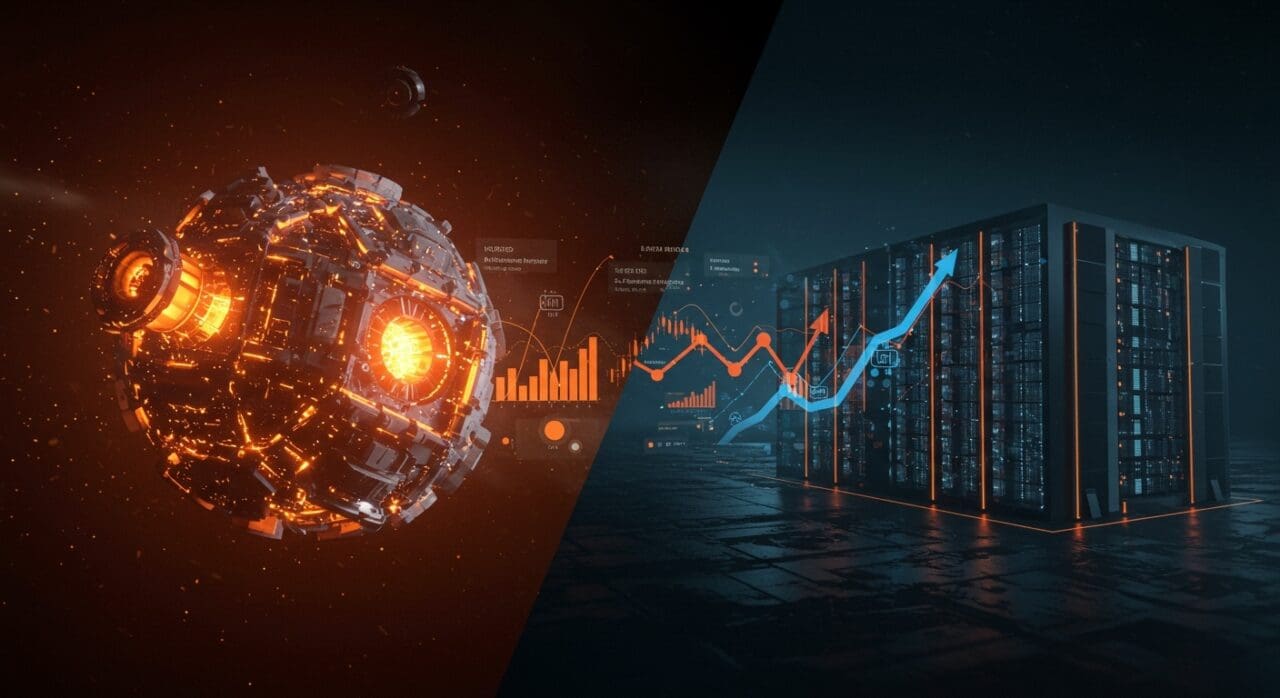 Comparativa visual de datacenters orbitales y terrestres enfatizando costos, eficiencia y tecnología para startups LATAM.