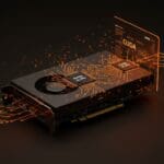 Imagen destacada de ejecución de aplicaciones CUDA en GPUs AMD sin recompilación, simbolizando computación acelerada y optimización para startups de IA.