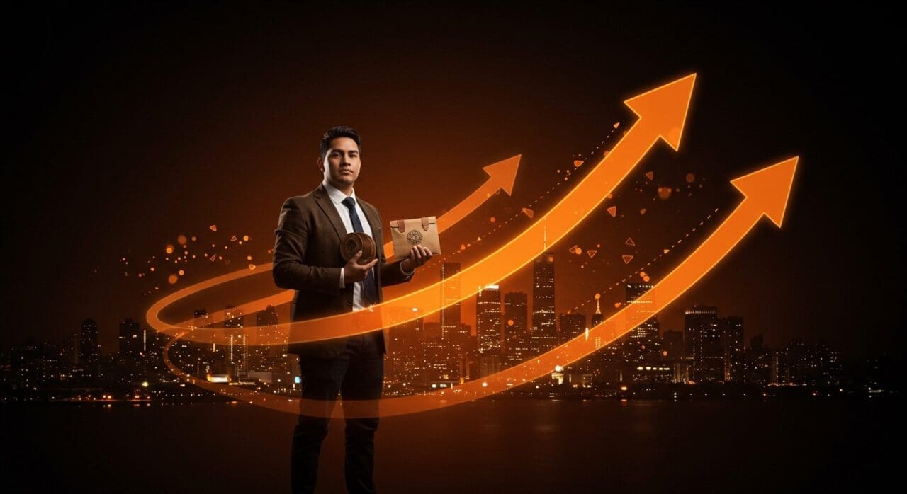 Emprendedor latino internacionalizando su startup con innovación y calidad artesanal en un mercado global.