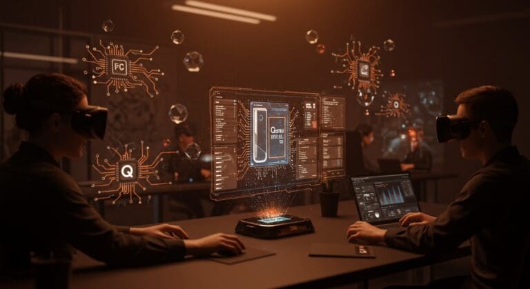 Primer emulador de PC nativo en Galaxy XR destacando innovación en hardware emergente y tecnología VR para startups.