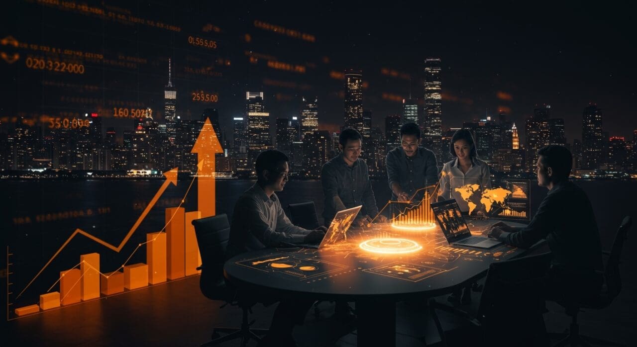 Análisis visual de ciudades líderes y ecosistemas de startups en el Global Power City Index 2025 con énfasis en competitividad urbana y fondos tech.