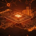 Ilustración del modelo AI Gemini 3 Flash de Google integrándose en aplicaciones de IA y ecosistema startup tecnológico.