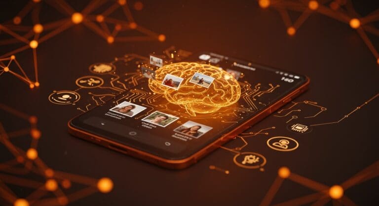 Recap visual de Google Photos 2025 con Gemini AI destacando recuerdos mediante inteligencia artificial e innovación tecnológica.