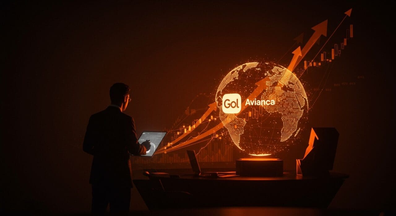 Grupo Abra explorando IPO en EE.UU., simbolizando financiamiento y crecimiento de startups latinoamericanas en el mercado global.