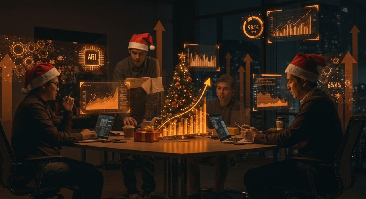 Startups peruanas utilizando herramientas tecnológicas de IA para impulsar ventas durante la campaña navideña.